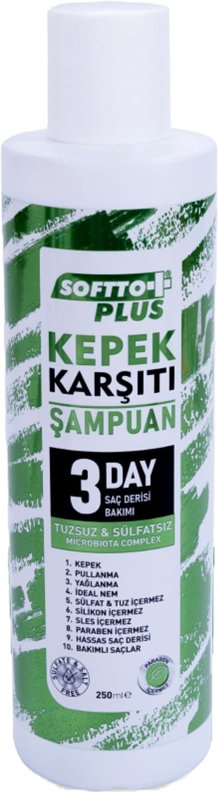 Plus Tuzsuz & Sülfatsız Kepek Karşıtı Onarıcı Şampuanı 250 /Ml. Eczane100