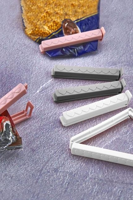 Adet Poşet Kapatıcı Klips Ambalaj Ve Torba Kapatma Aparatı Poşet Klipsi 12'li