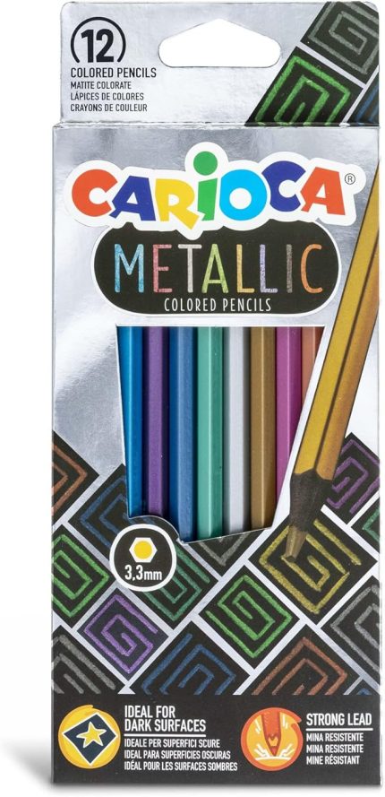 METALİK KURU BOYA 12'Lİ