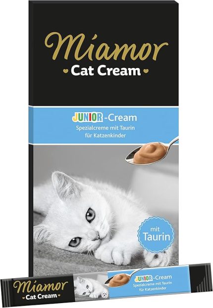 Cream Yavru Sıvı Kedi Ödülü 6x15gr