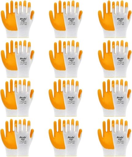 Pn7 iş eldiven 12 çift 10 beden