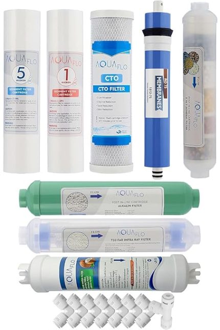 Aşama Açık Kasa Su Arıtma Cihazı Filtresi (AK-12-SET-S)