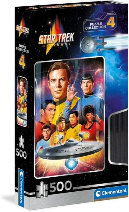 - 35143 - Yapboz Star Trek, 14 Yaşındaki Yetişkinler ve Çocuklar için, 500 Parça, Tüm Aile İçin Beceri Oyunu