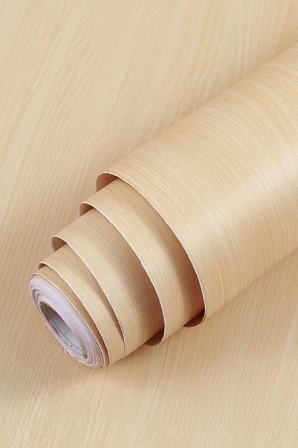 Şık Ahşap Görünümlü Yapışkanlı Folyo Tezgah Dolap Mobilya Kaplama Folyosu 5 Metre x 60 Cm 1450