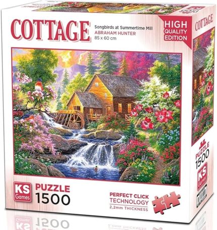 Games 1500 Parça Değirmende Öten Kuşlar Puzzle