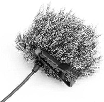 6-8 mm çaplı Lavalier-mikrofonlar için rüzgar koruması ve tüm Saramonic Lavalier'ler (SR-WS2), 3 adet