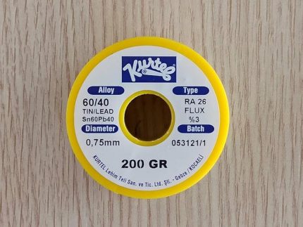 0.75 mm 200 gr Lehim 60/40