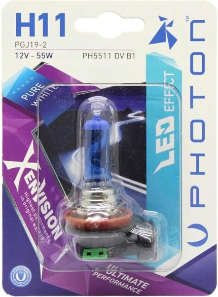 H11 12V 55W Xen Vision Beyaz Far Ampulü