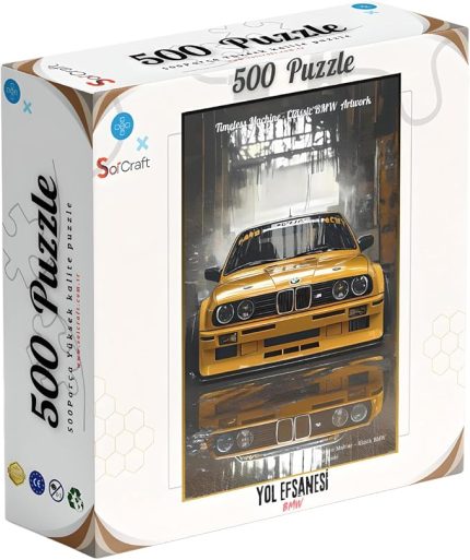 Craft BMW Klasik Araba Temalı 500 Parça Puzzle