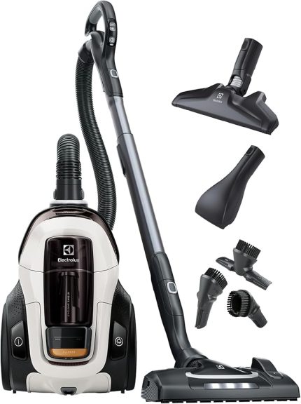 Pure C9 PC91-ALRG Toz Torbasız Elektrikli Süpürge, 7 Kademeli Filtrasyon, Ömür Boyu Kullanımlı Filtre,%99 Toz Filtrasyonu, 10 Yıl Electrolux Türkiye Motor Garantisi