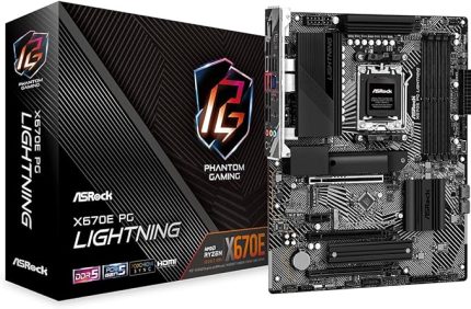 X670E PG Lightning ATX Anakart AMD AM5 Ryzen 8000 ve 7000, DDR5, 4x M.2 SSD, 4K 120Hz, AMD Expo, USB Type-C