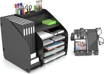 OTTO Fx-xl Modest - 2 Renk - A4 Evrak Rafı Masaüstü Organizer design_otto_fx_XL_Modest (Siyah)