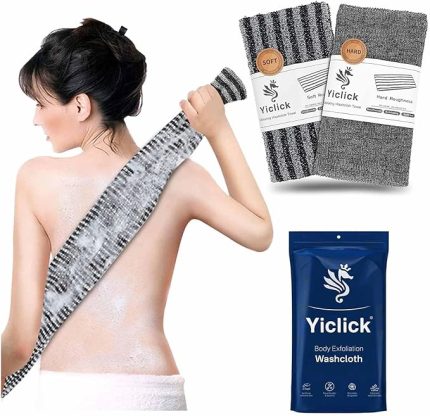 2 adet peeling bezi – sırt fırçası sırt fırçası, peeling eldiveni, lif kabağı süngeri, duş süngeri, peeling süngeri, banyo süngeri, duş süngeri, vücut fırçası, loofah sünger banyo duşu