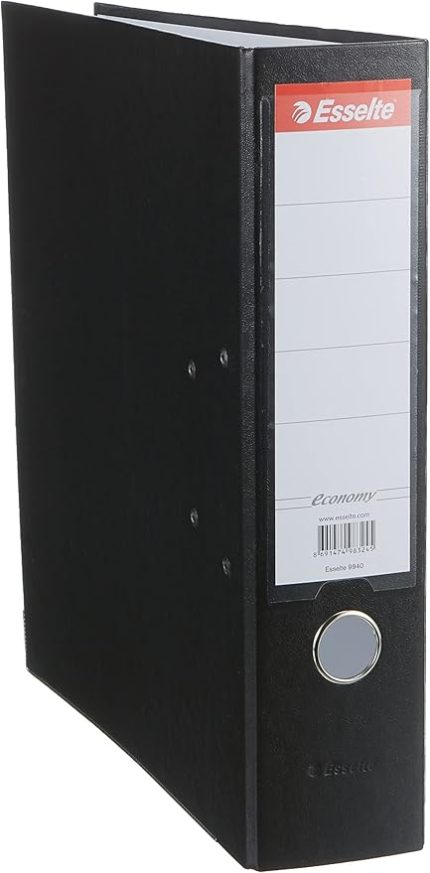 994095 Klasör Ekonomi Geniş, 28.5 x 8 x 31.8 cm, Siyah