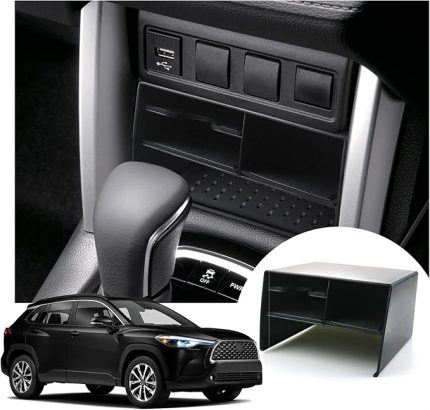 Toyyota Corolla Cross SUV için orta konsol, araç aksesuarı, düzenleyici, saklama kutusu, orijinal araç saklama kutusu