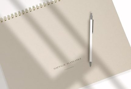 Tanıtım Tarihsiz Spiralli Haftalık Planlayıcı - 12 Aylık Kullanım