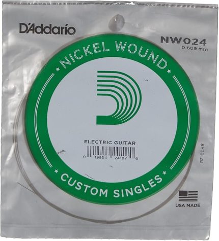 Nw024 Elektro Ve Akustik Tek Tel, 5Li Paket, (Re), Nicke