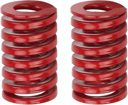 Bagajı Dikme Destek Yay, Bagaj Kapağı Sıkıştırma Yay, Kırmızı, Kalınlaştırılmış Alüminyum Alaşım, 25mm OD Spiral Yay, Arka kapı Kaldırma Desteği Için