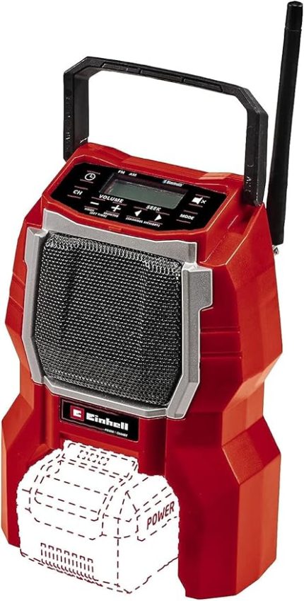 Akülü Radyo TC-RA 18 Li BT - Solo Power X-Change (Li-Ion, 18 V, 10 W hoparlör, Bluetooth, otomatik kanal arama, aydınlatmalı LCD ekran, akü ve şarj cihazı dahil değildir) - 3408017