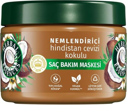 Essences Nemlendirici Hindistan Cevizi Kokulu Saç Bakım Maskesi 300ml