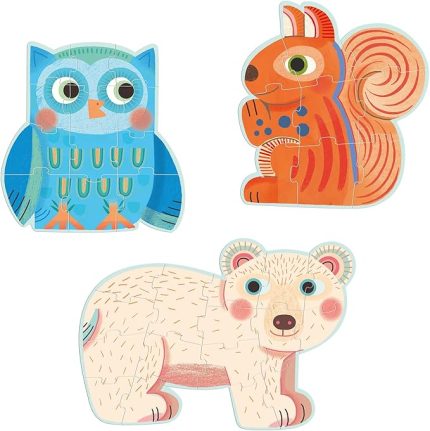 İlerleyen Puzzle / In The Forest - 9, 12, 16 Pcs