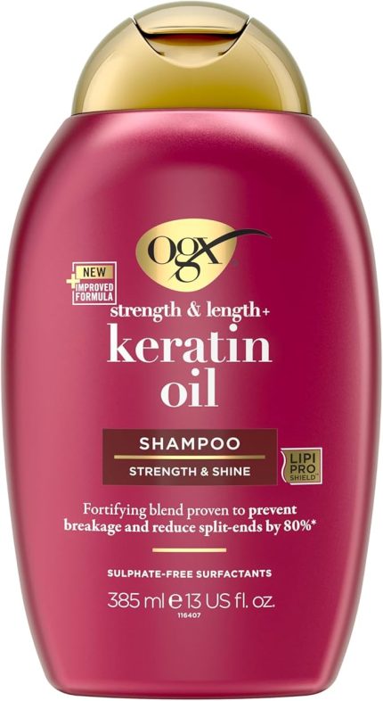 Keratin Oil Kırılma Karşıtı Sülfatsız Şampuan 385 Ml