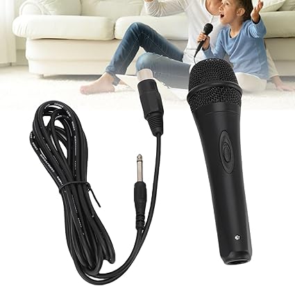 Dinamik Vokal Mikrofon, Hoparlör Için Karaoke Mikrofonu, gürültü Iptali Ile Kablolu el Mikrofonu, şarkı Söyleme, Düğün, Dj, Parti, şarkı Söyleme, Partiler, Açık Hava Etkinlikleri - Görsel 2