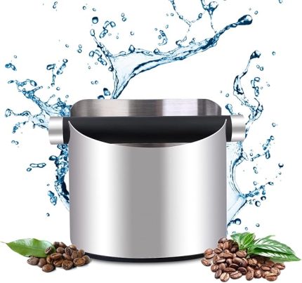 Süzgeç taşıyıcı için toplama kabı - Knock Box - makineler - kahve telvesi için kesme kutusu, kahve toplama kutusu Barista aksesuarı, espresso makinesi, kahve telvesi toplama ve geri dönüşüm için