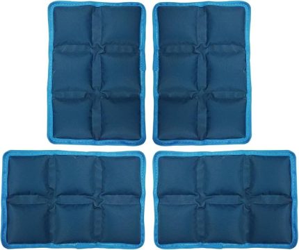 Kullanılabilir Buz Paketleri - Öğle Yemeği Kutusu Soğutucu | Çocuklar Için Ince Buz Paketleri Öğle Yemeği Çantaları | Okul, Iş, Piknik Için Uzun Ömürlü Dondurucu Paketleri | Seyahat Için Kompa