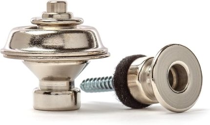 Dunlop Geleneksel Straplock Seti Nikel