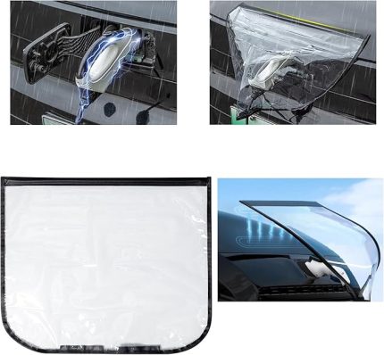 EV şarj bağlantısı, manyetik kapak, elektrikli araç şarj cihazı bağlantı noktası, su geçirmez kapak, şarj soketi, yağmur örtüsü, çoğu elektrikli araç için koruma kılıfı.