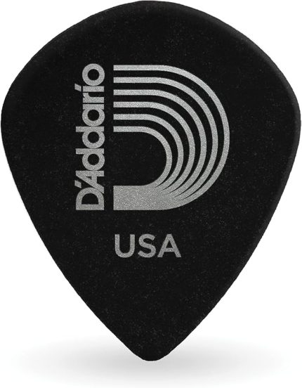 Accessories 3DBK4-10 Siyah Buz Gitar Pençeleri, 10'lu paket, Orta