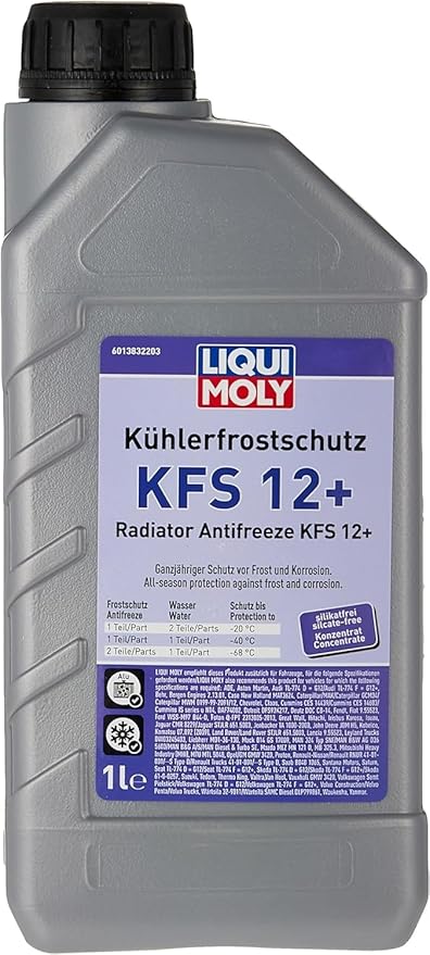 Moly Radyatör Antifrizi G12 Plus (KFS 12+) Kırmızı 1 litre (21145)