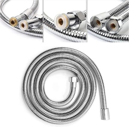 Home Spralli Örgülü Duş Hortumu (2 Metre) (200 cm)