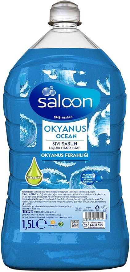 Sivi Sabun Okyanus Ferahliği 1,5L