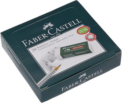 Beyaz Silgi, 20’li, Kurşun Kalem İzlerini Kolayca Silen, Doğa Dostu, Rahat ve Kullanışlı Tasarım