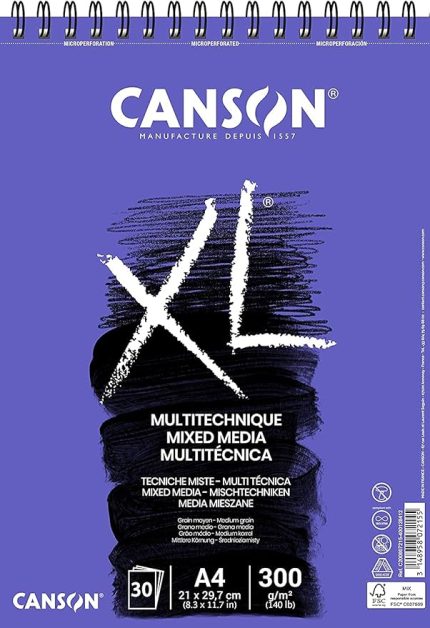 Spp Canxl Mix Media 30S A4 300G Çok Amaçlı Blok