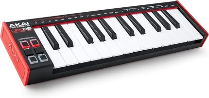 Professional LPK25 - USB MIDI Klavye Controller Mac ve PC için Arpejatör ve Müzik Prodüksiyonu Yazılımı ve 25 Duyarlı Synth Tuşu