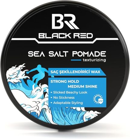 & RED Wax Saç Şekillendirici Wax Sea Salt Pomade Deniz Tuzlu Güçlü Tutuş - 120 ml