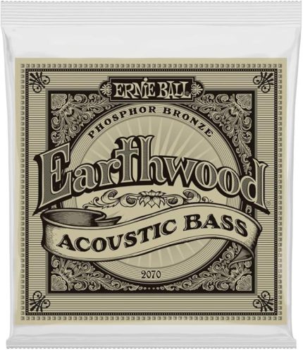Ball P02070 Earthwood Fosfor Bronz Akustik Bas Telleri, Ölçü 45-95 Orijinal Versiyon