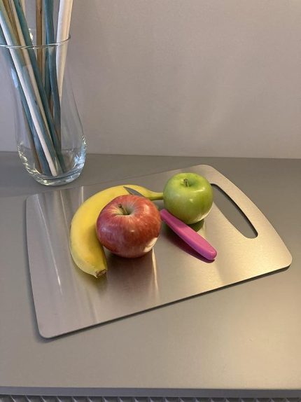 Çelik Kesme Tahtası 32.5cm x 24cm