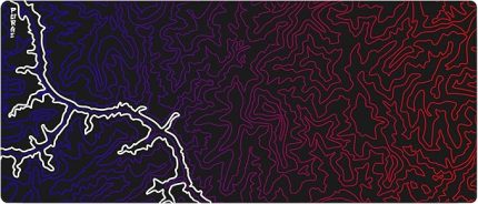 Gaming Mouse Pad 70x30, 90x40 Mouse Pad XXL Büyük Oyuncu Mouse Pad (River Rainbow, 70x30 cm)