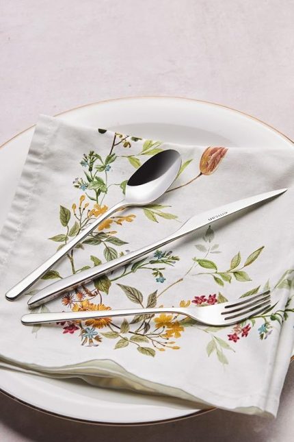 Bello 18 Parça Tatlı Çatal Kaşık Bıçak Seti