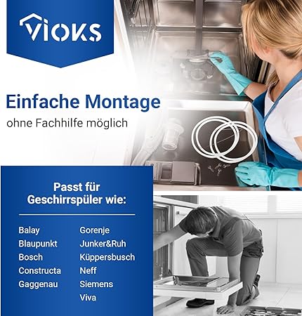 Pompa başlığı contası Bosch 12005744 için yedek parça bulaşık makinesi pompa contası Siemens Neff E15 onarım seti pompa başlığı contası bulaşık makinesi aksesuarı - Görsel 5