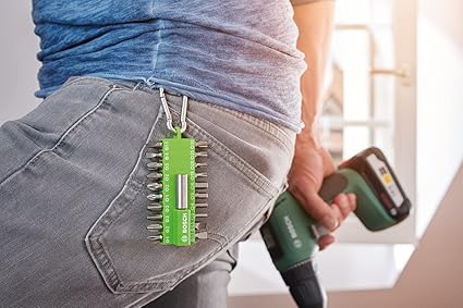 Home and Garden - 21 Parça Vidalama Ucu Seti Yaylı Kancalı, Yeşil - Görsel 3