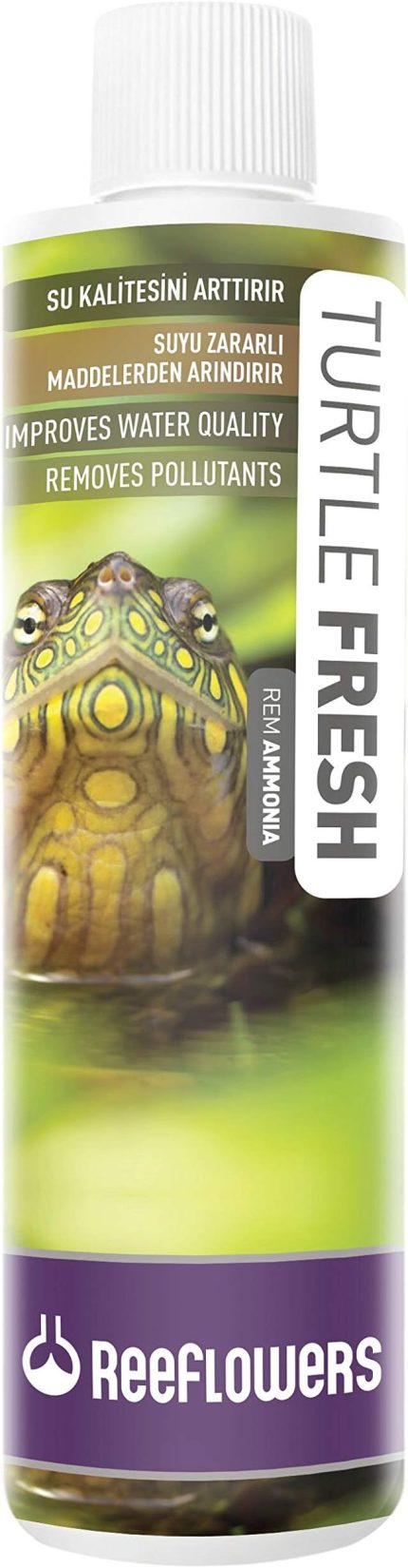 Flowers Turtle Fresh Remammonia Su Kaplumbağa Su Düzenyici 85 ml Renkli