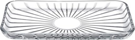 Tekli Elegant Dikdörtgen Servis Tabağı 165X280 MM