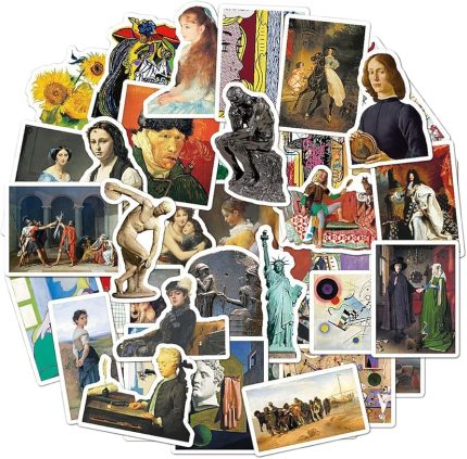 Sanat Koleksiyonu Sticker Seti