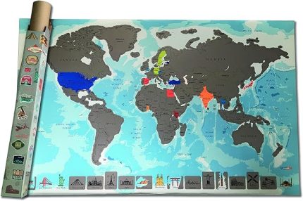 Gezkazı Dünya Haritası