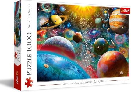 10624 Universe 1000 parça, üstün kalite, yetişkinler ve 12 yaş üstü çocuklar için yapboz